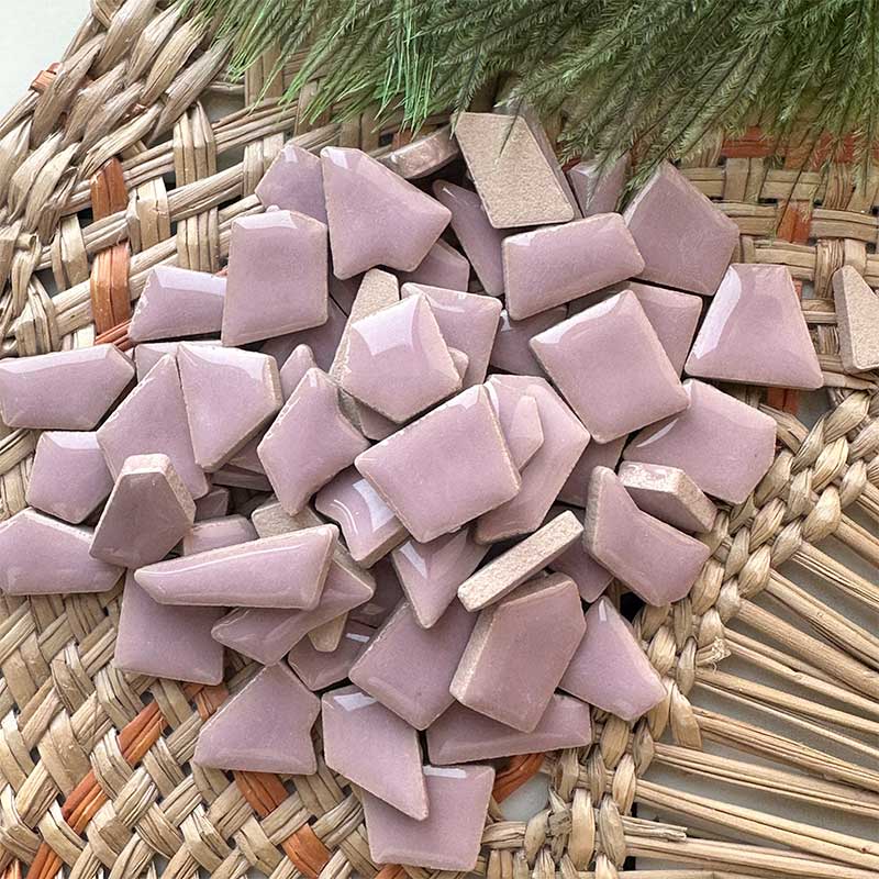 Ceramic Tile Blank - 100g porcelanowe płytki mozaikowe DIY Craft