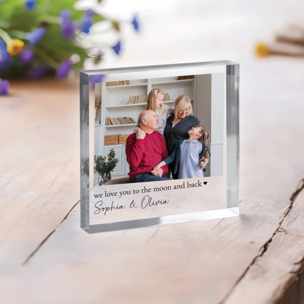 Photo Acrylic Block - Spersonalizowany akrylowy blok ze zdjęciem, pamiątka