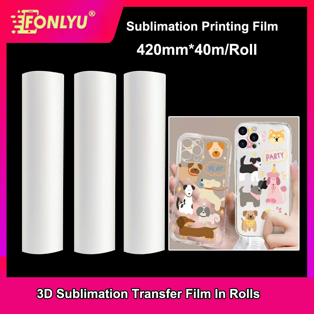 Phone Case Blank Print - FONLYU 420mm*40mm Rolka Papieru do Sublimacji