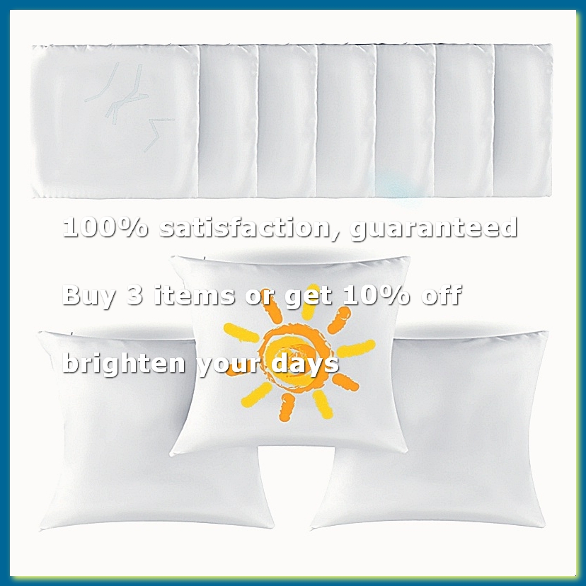 Pillow Cover Sublimation - Poszewki na poduszki 40x40 cm, białe,