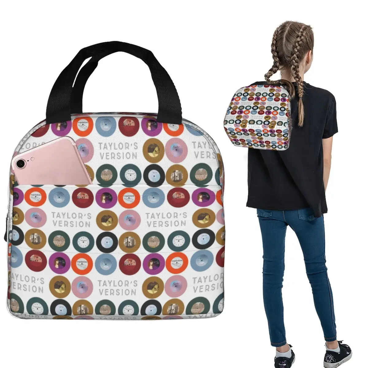 Tote Bag Sublimation - Torba termiczna na lunch z motywem