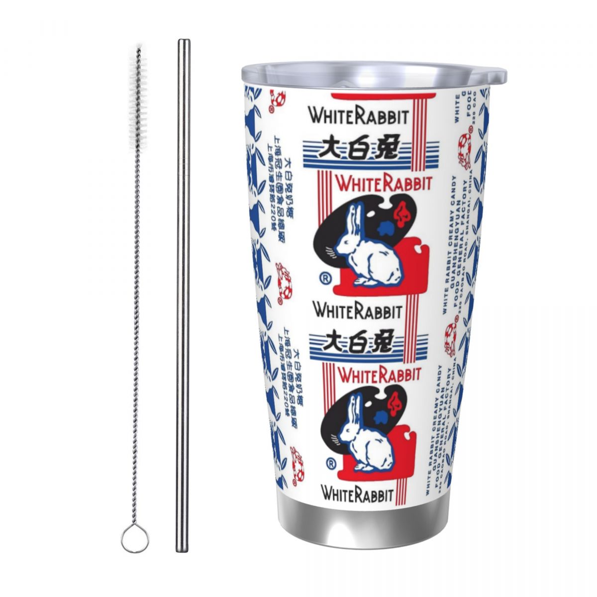 Tumbler 20Oz White - Kubek Termiczny Ze Stali Nierdzewnej White
