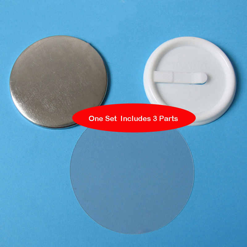 Button Badge Blank - 100 szt. 58mm 2.25 cala puste