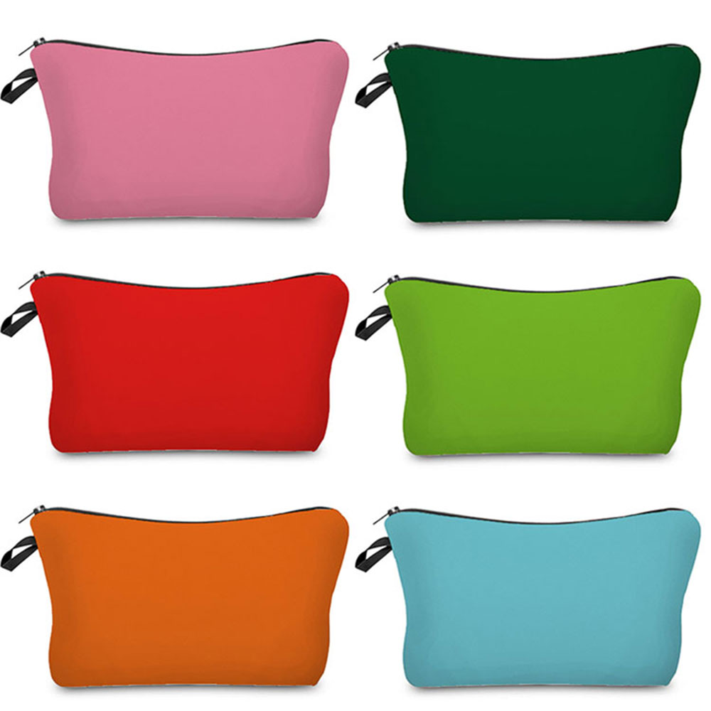 Pillow Cover Sublimation - Torby kosmetyczne termotransferowe Jednokolorowa torba damska