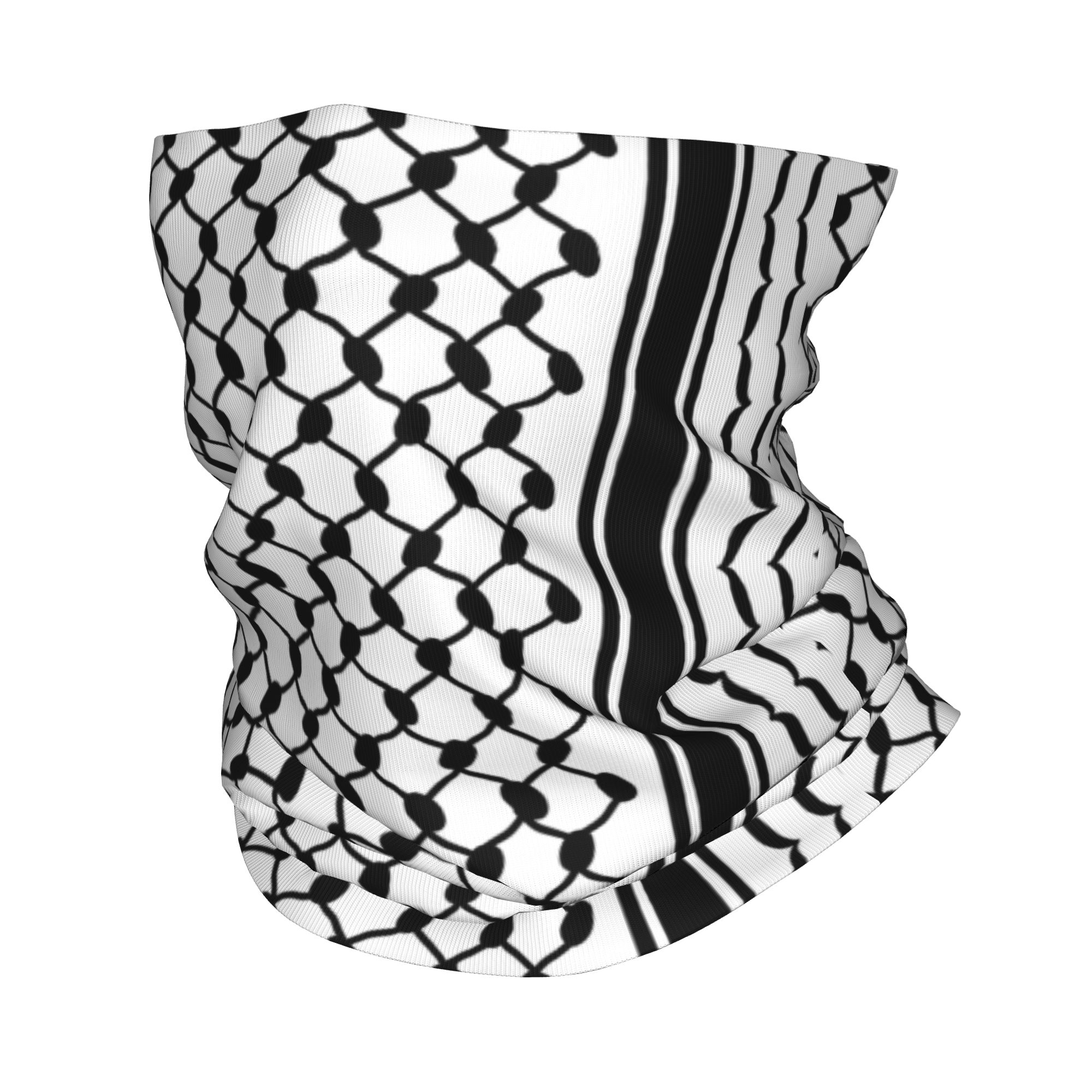 Bandana Blank White - Szalik Shemagh Bandana Ochrona Szyi Wiatroodporny