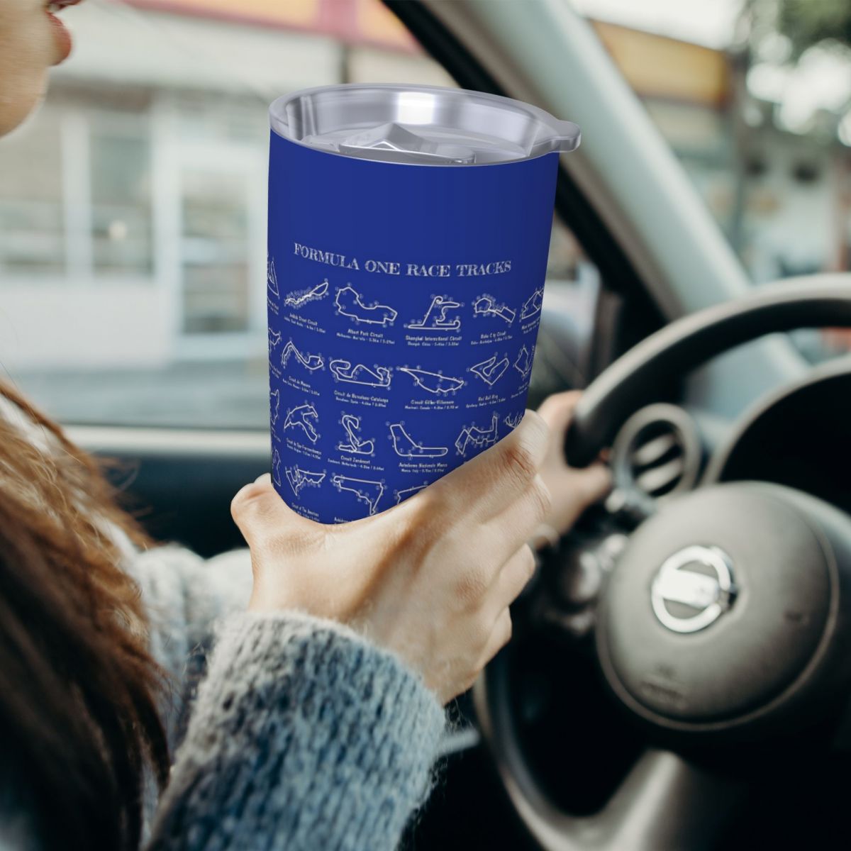 Tumbler 20Oz White - Kubki Termiczne ze Stali Nierdzewnej z