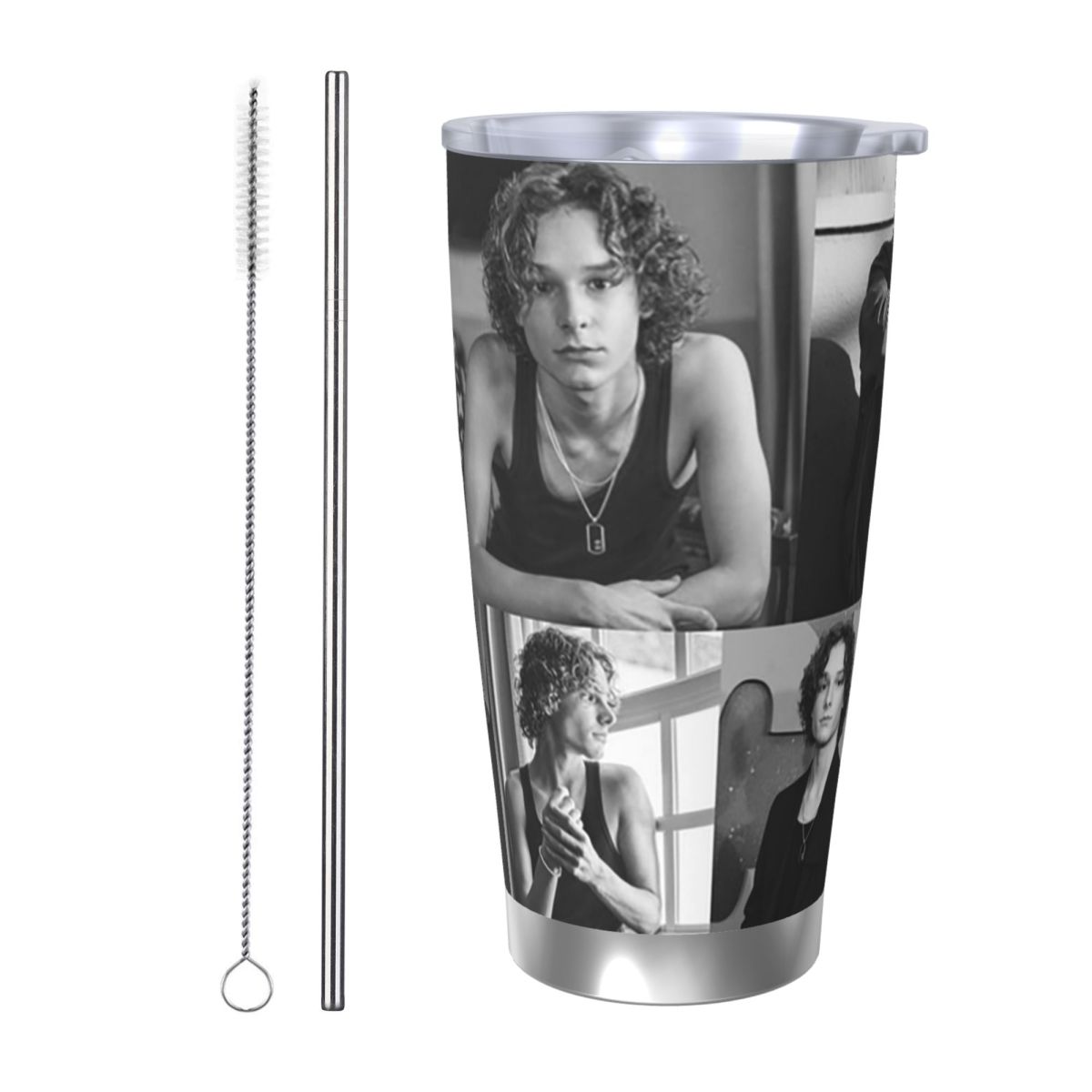 Tumbler 20Oz White - Kubek Termiczny Ze Stali Nierdzewnej Mason