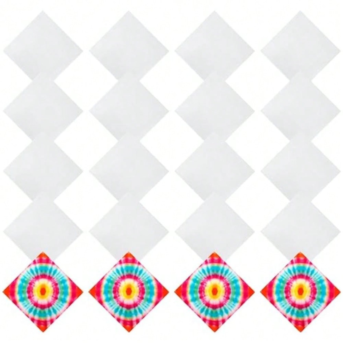 Białe chusteczki bandany 40 cm – Bandana Blank White recenzja i cena