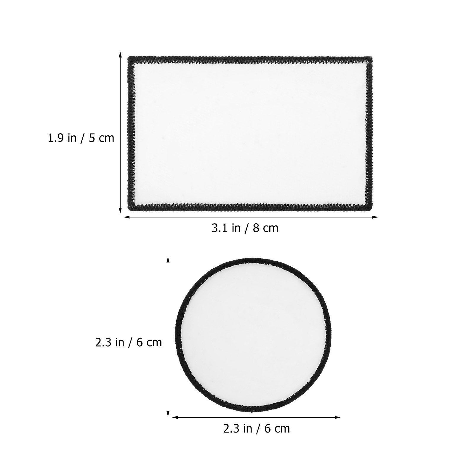 30 szt. Samoprzylepnych, pusty – Hat Sublimation Blank recenzja i cena