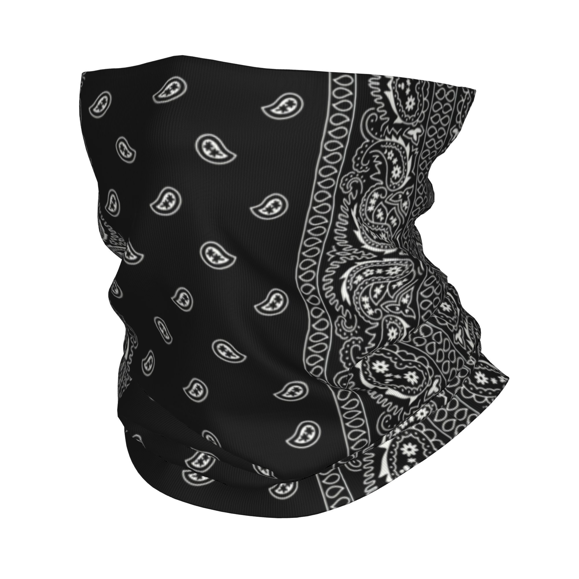 Czarno-biała bandana w stylu p – Bandana Blank White recenzja i cena