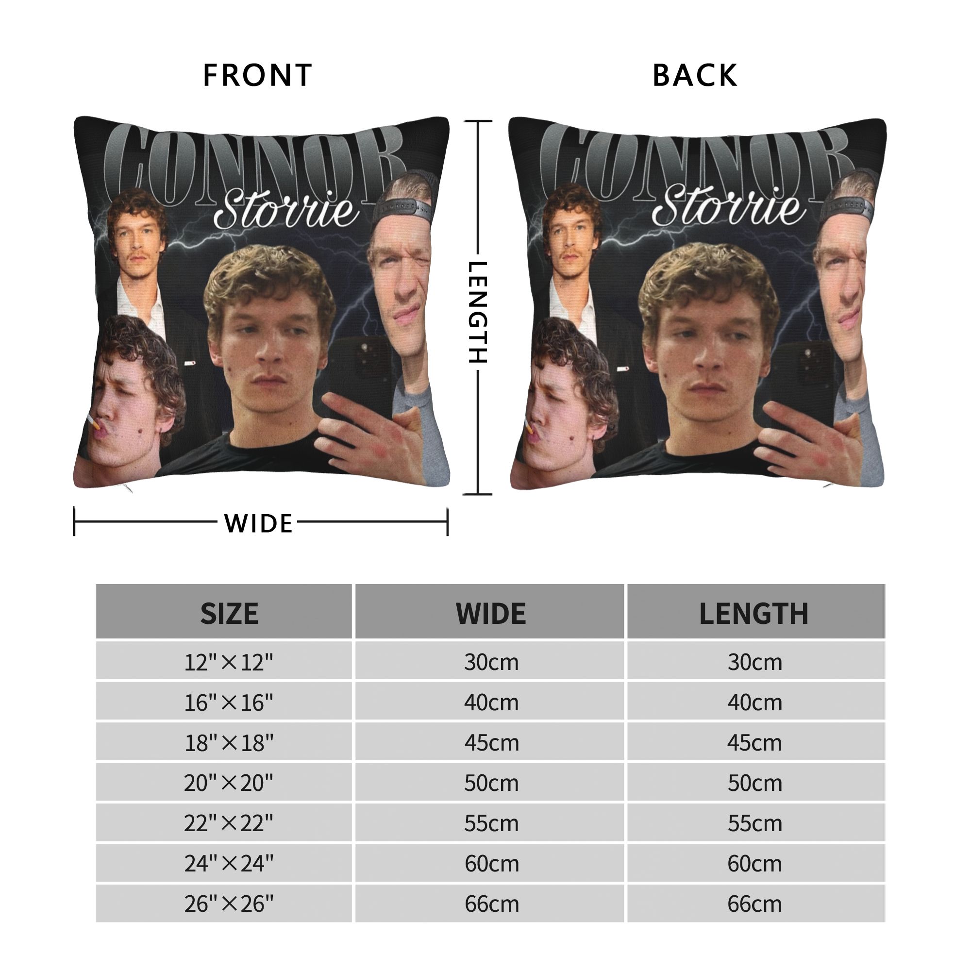 Poszewka na poduszkę Connor St – Pillow Cover Sublimation recenzja i cena