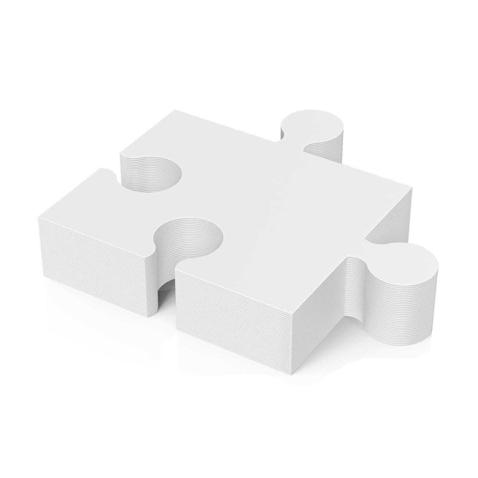 Białe, puste puzzle do rysowan – Puzzle Blank White recenzja i cena