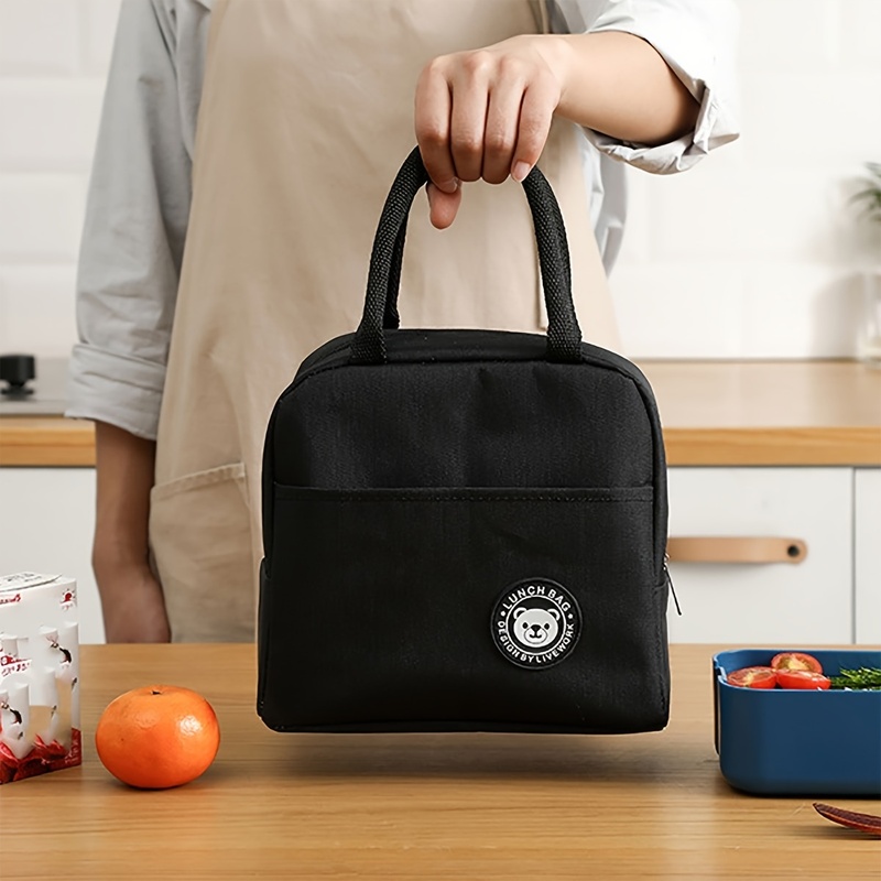 Czarna izolowana torba na lunc – Tote Bag Sublimation recenzja i cena