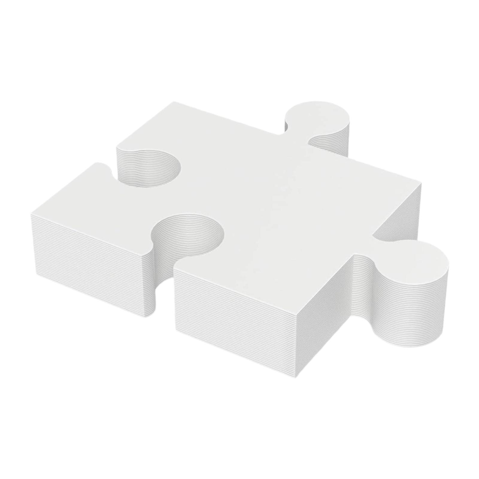 30 sztuk pustych puzzli do rys – Puzzle Blank White recenzja i cena