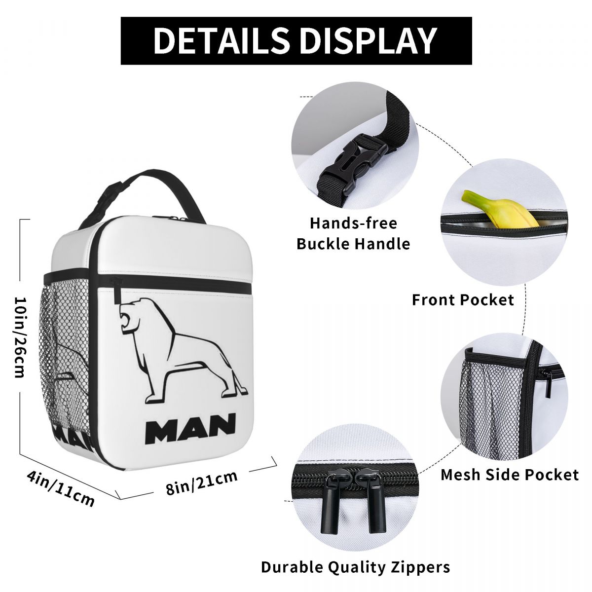 Torba na lunch z logo Man Truc – Tote Bag Sublimation recenzja i cena