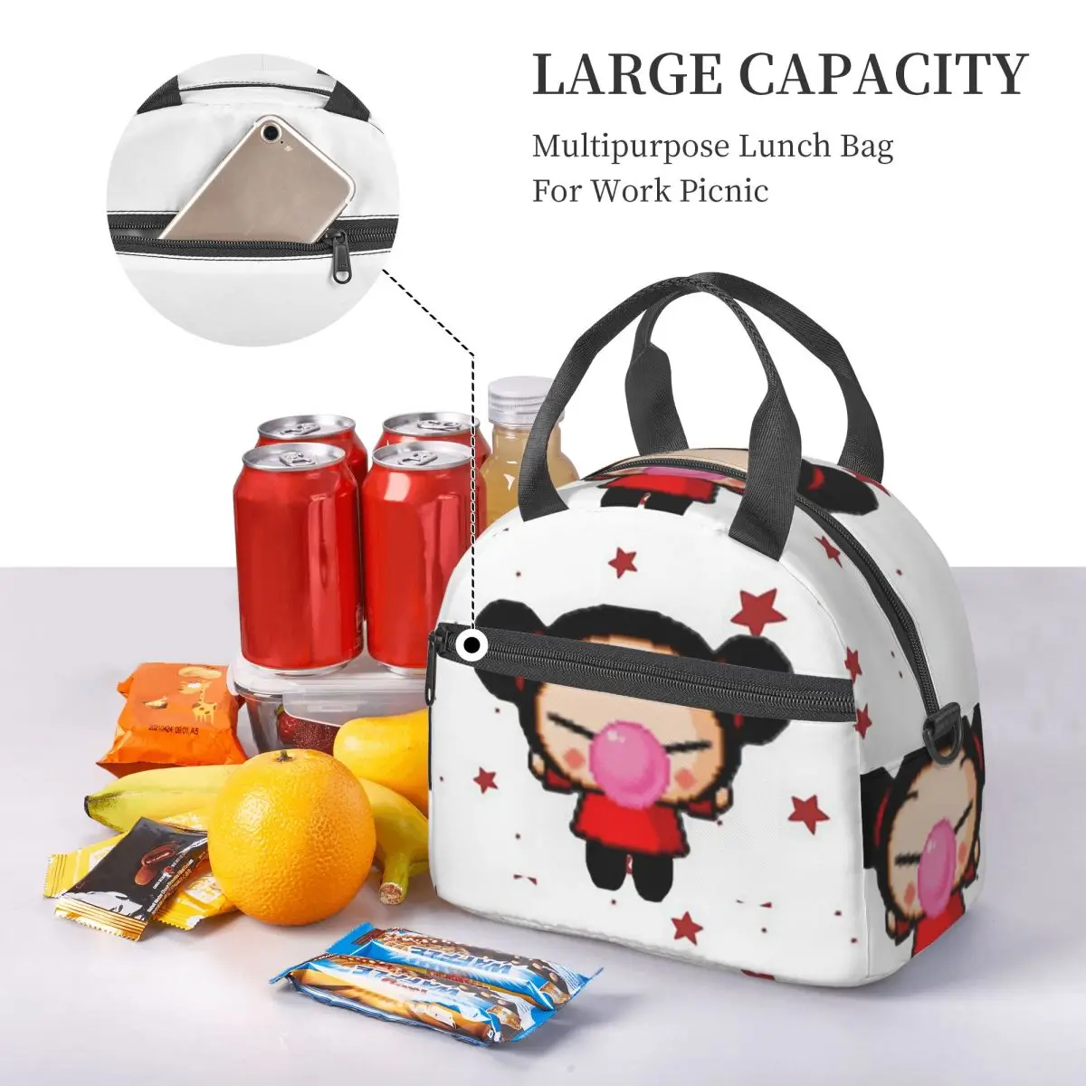 Torba termiczna na lunch Pucca – Tote Bag Sublimation recenzja i cena