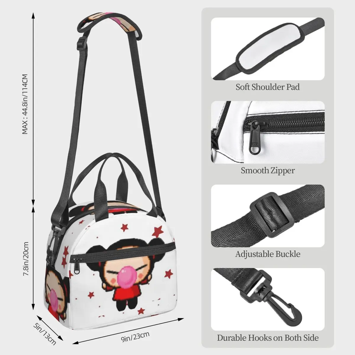 Torba termiczna na lunch Pucca – Tote Bag Sublimation recenzja i cena