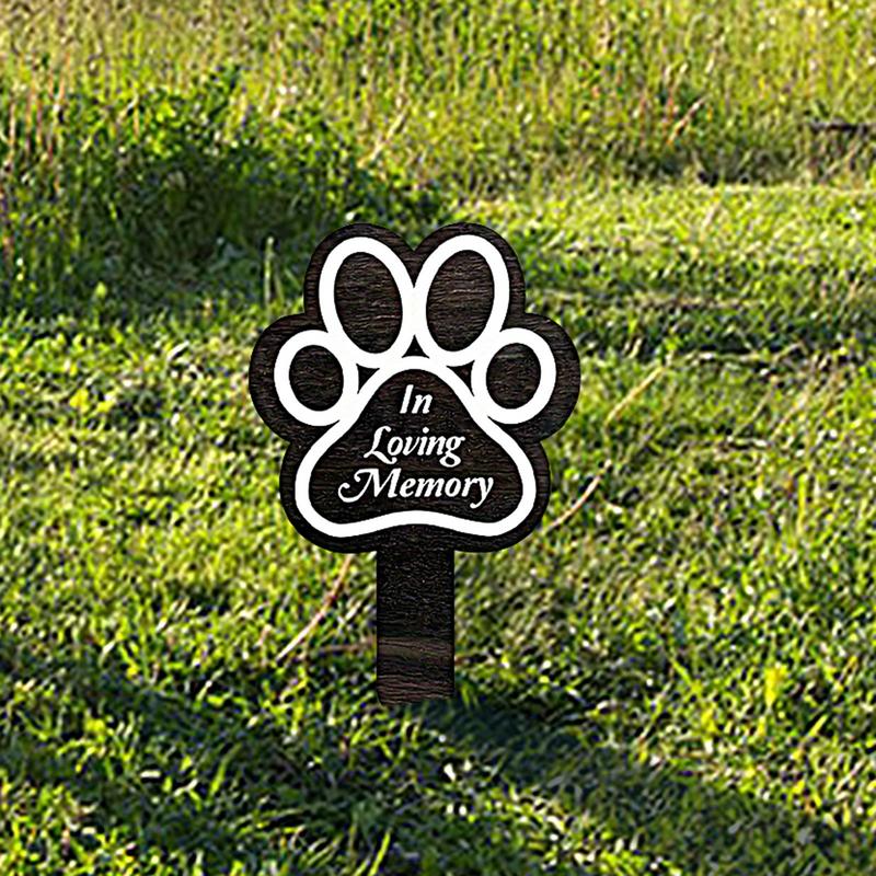 Znacznik grób psa Cmentarz dla – Yard Sign Blank recenzja i cena