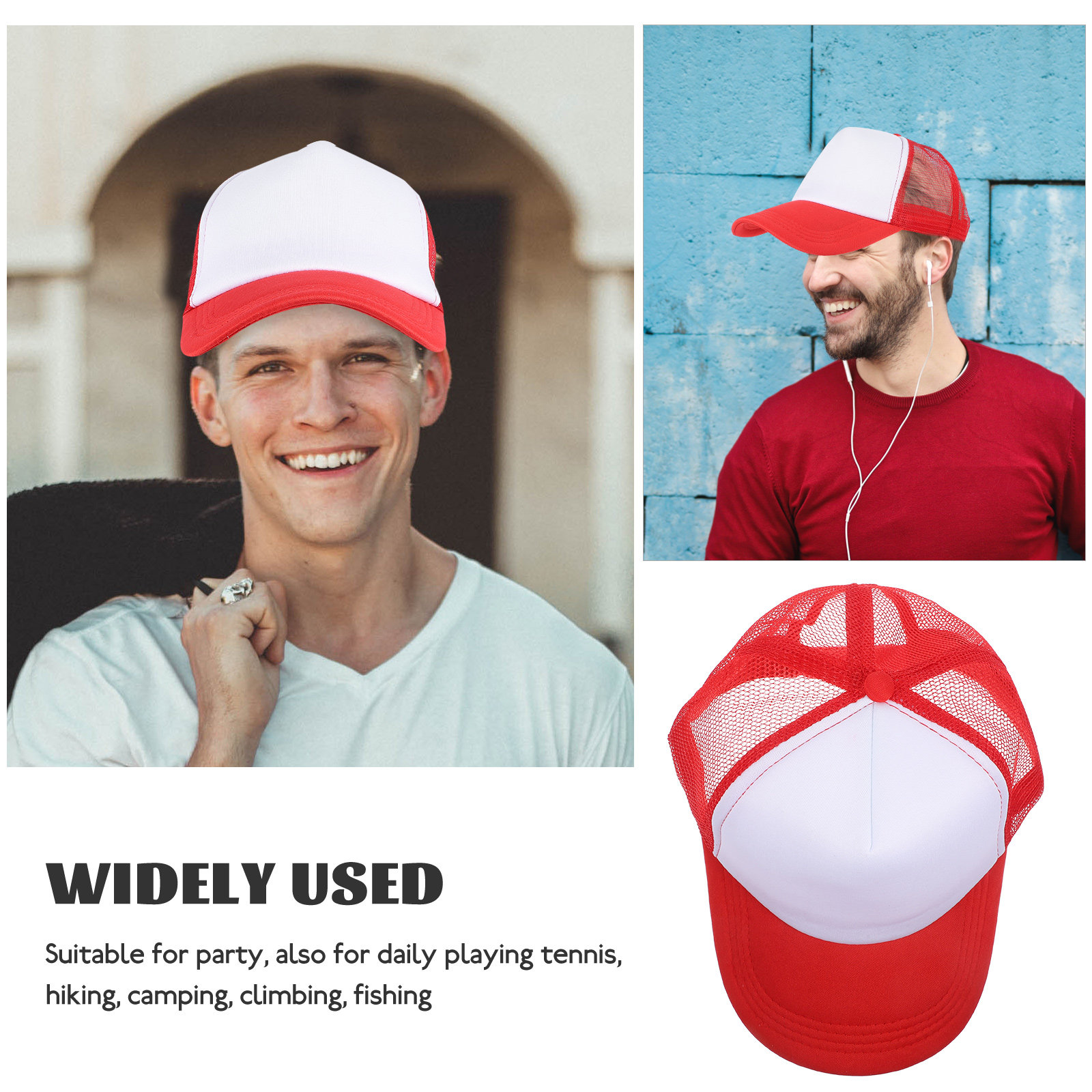 10 szt. Puste czapki bejsbolow – Hat Sublimation Blank recenzja i cena