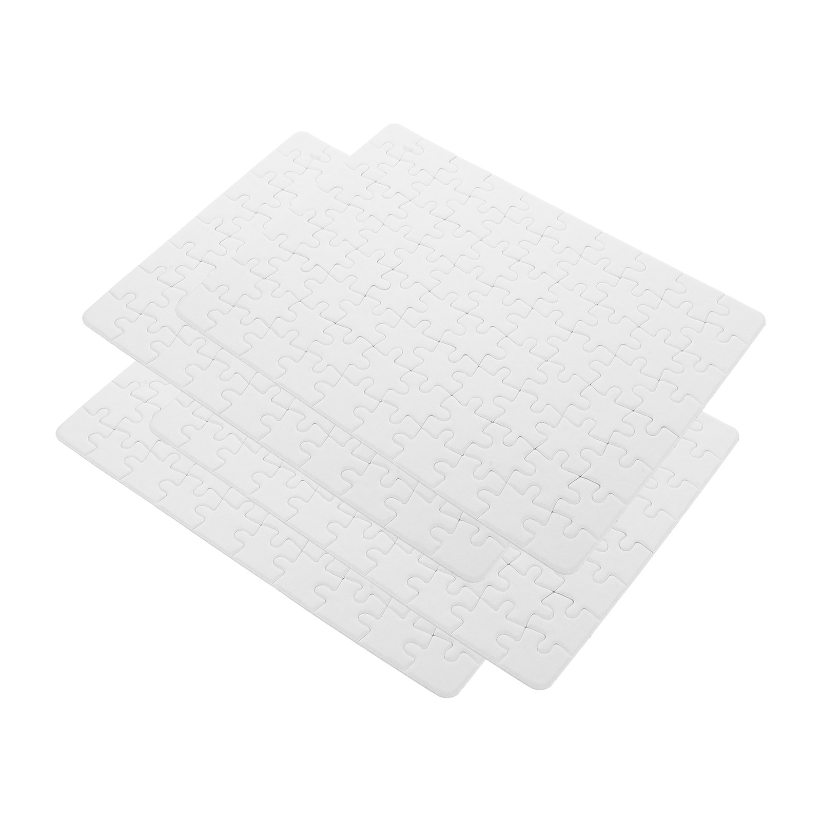 4 Arkusze Białe Puste Puzzle d – Puzzle Blank White recenzja i cena