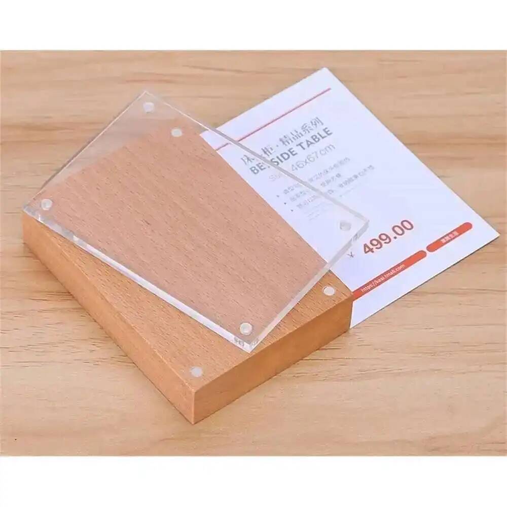 Biurko Wyświetlacz kart cenowy – Photo Acrylic Block recenzja i cena