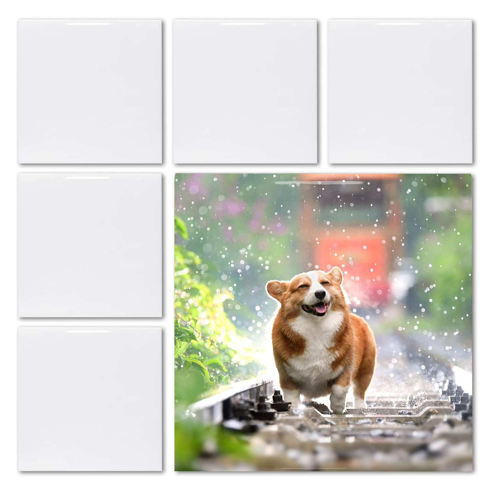 20 szt. 4' X 4' Sublimacyjne B – Ceramic Tile Blank recenzja i cena