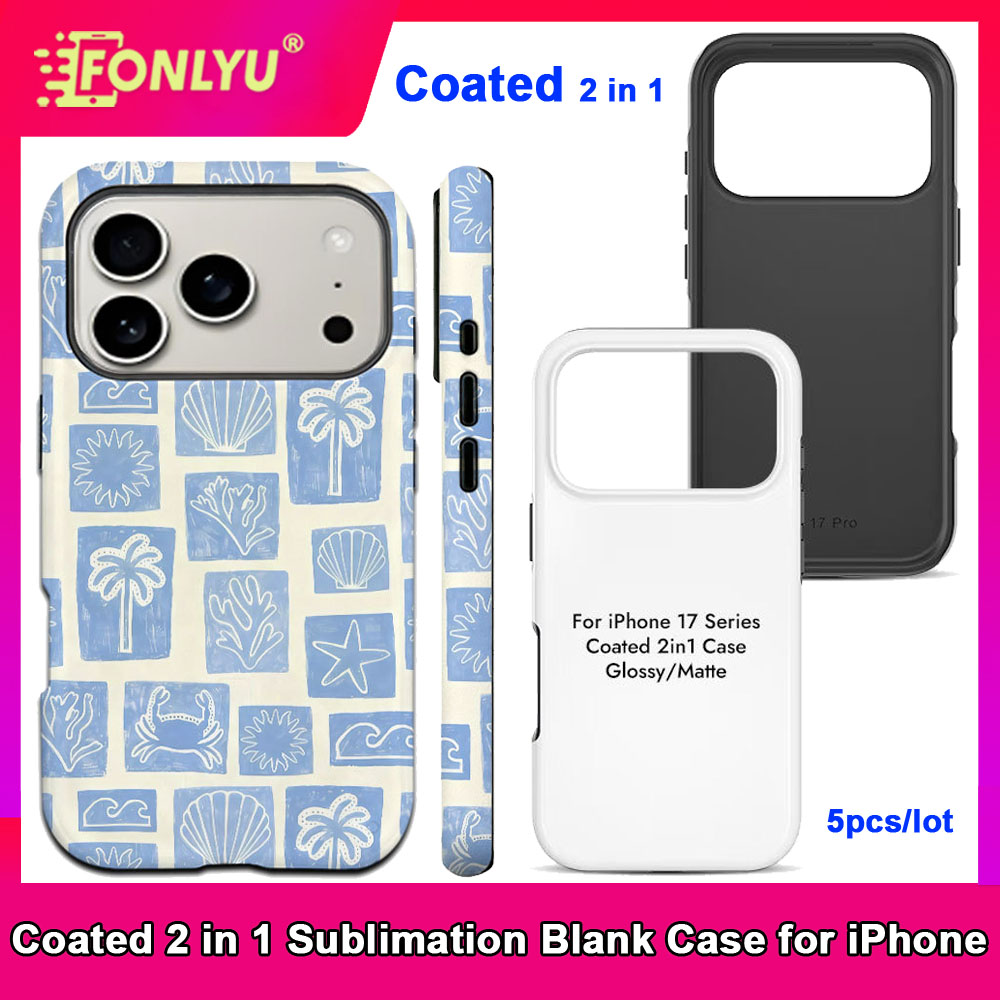 FONLYU 5 szt. Powlekane etui 2 – Phone Case Blank Print recenzja i cena