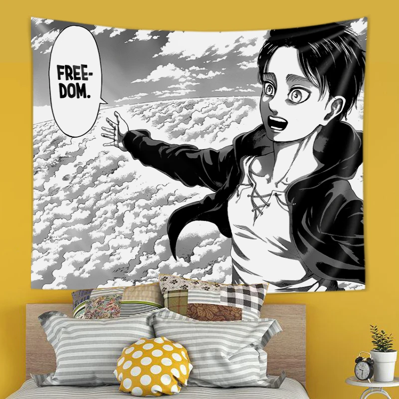 Eren Yeager Freedom Manga Post – Canvas Wrap Ready recenzja i cena