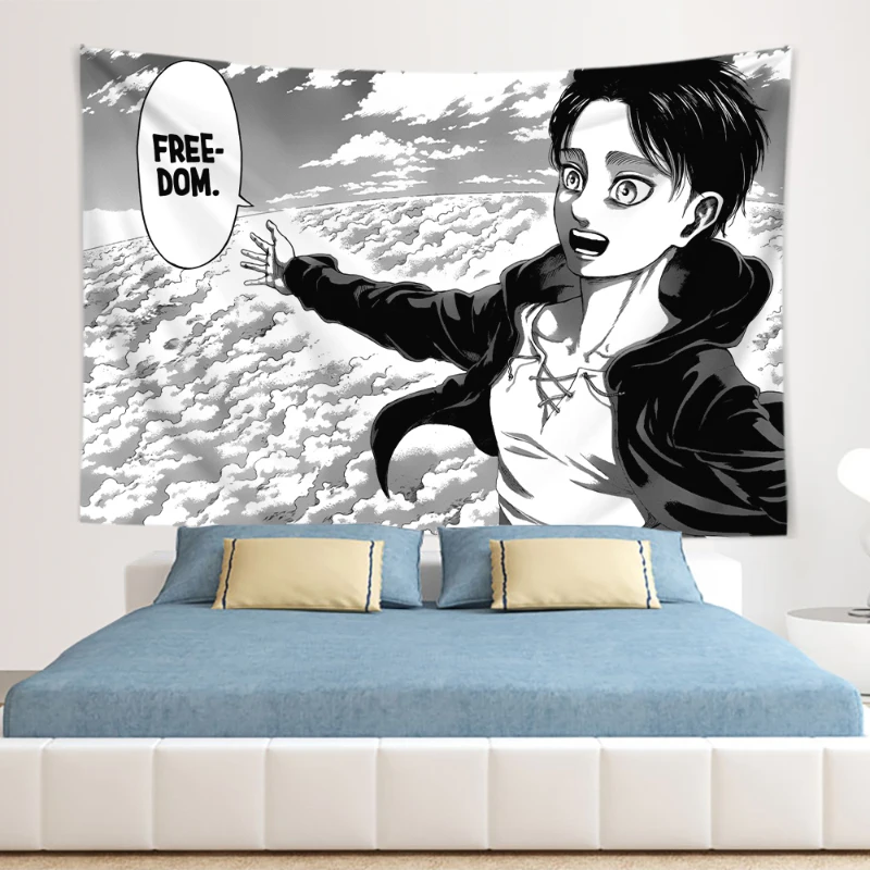 Eren Yeager Freedom Manga Post – Canvas Wrap Ready recenzja i cena