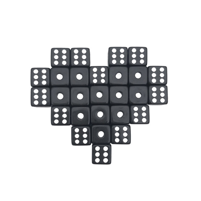 50 szt. Kości 8MM 10MM kwadrat – Puzzle Blank White recenzja i cena