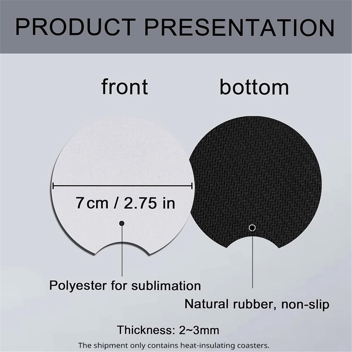 Tanie, hurtowe podkładki subli – Coaster Sublimation Blank recenzja i cena