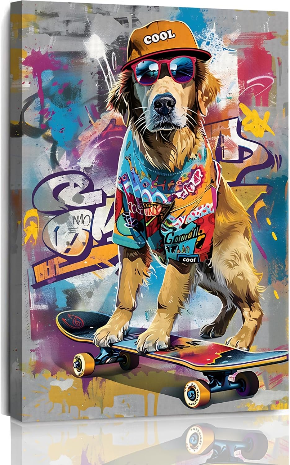 1 szt., Kolorowe płótno z moty – Canvas Wrap Ready recenzja i cena