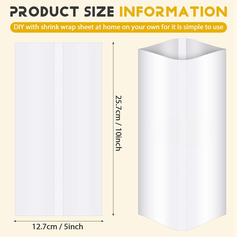 50/100 szt. Folia termokurczli – Sublimation Mug White recenzja i cena