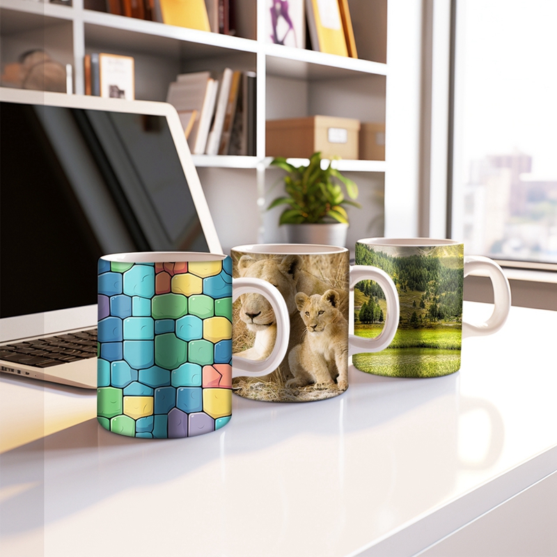 50/100 szt. Folia termokurczli – Sublimation Mug White recenzja i cena