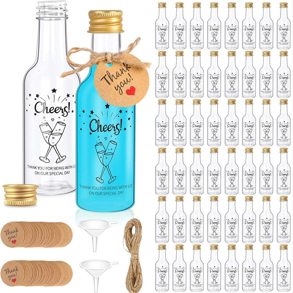 50 sztuk mini butelek na alkoh – Water Bottle Blank recenzja i cena