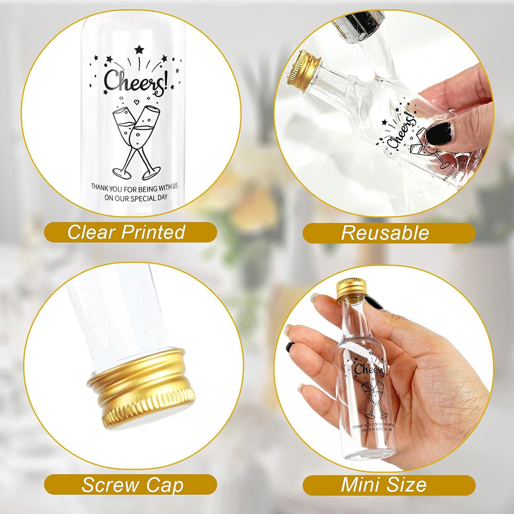 50 sztuk mini butelek na alkoh – Water Bottle Blank recenzja i cena