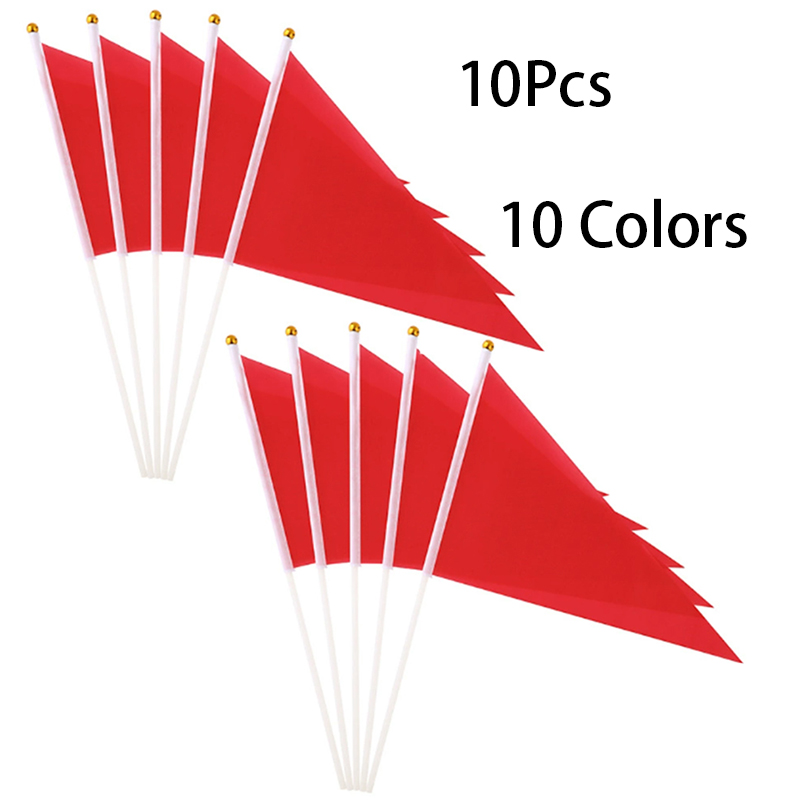 10 szt. Kolorowych Trójkątnych – Yard Sign Blank recenzja i cena