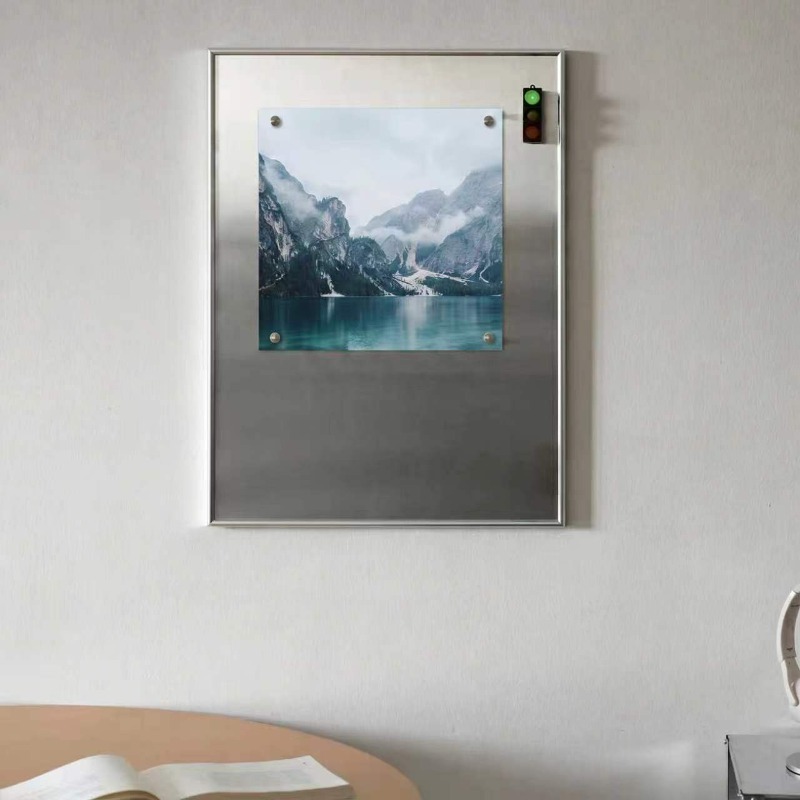 Ramka na zdjęcia ze stali nier – Metal Photo Panel recenzja i cena