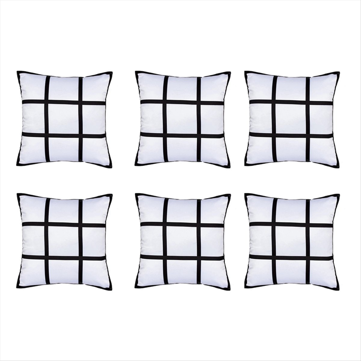 ABNH 6 szt. Poduszki do sublim – Pillow Cover Sublimation recenzja i cena