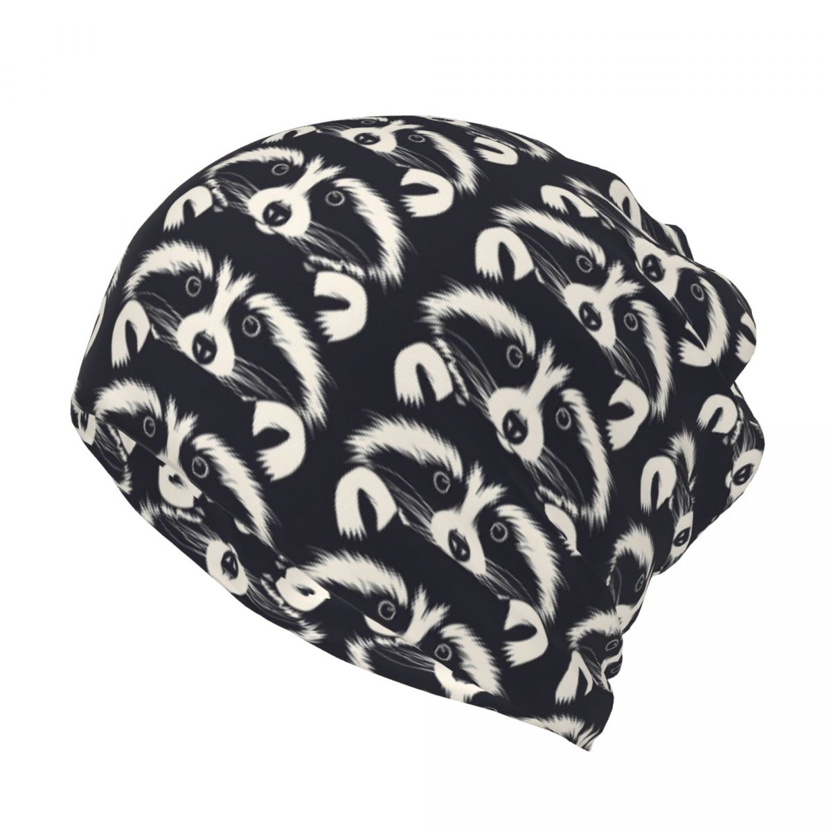 Czarno-biała bandana z wzorem  – Bandana Blank White recenzja i cena