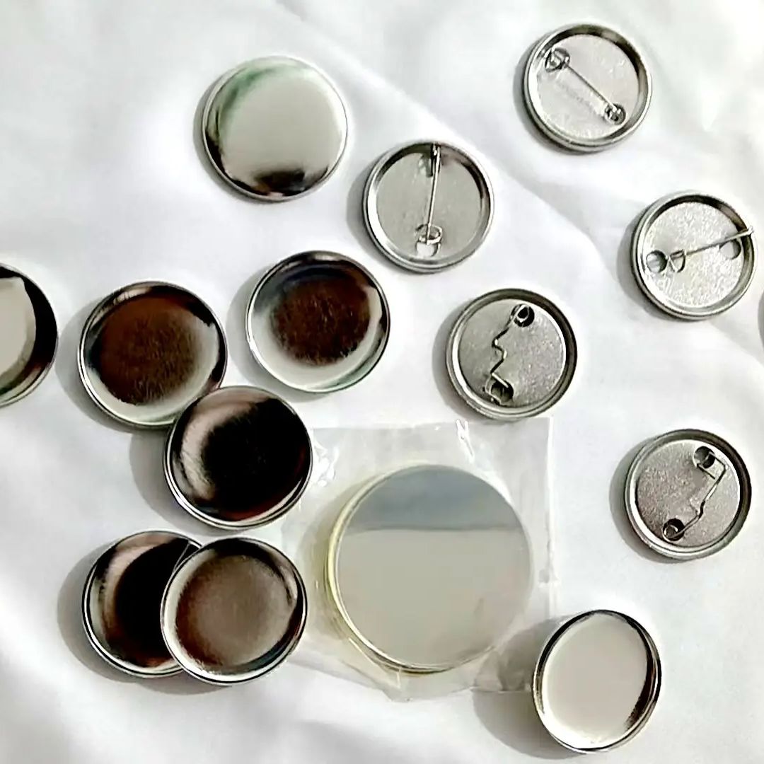 500 szt. metalowych, matowych, – Button Badge Blank recenzja i cena