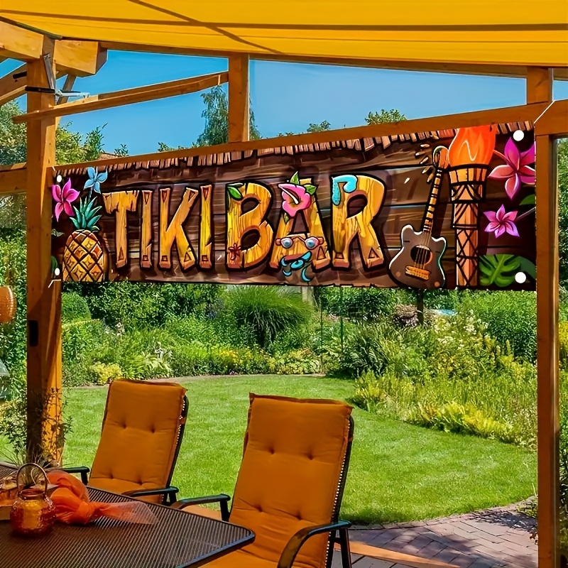Baner do baru Tiki, tropikalny – Yard Sign Blank recenzja i cena