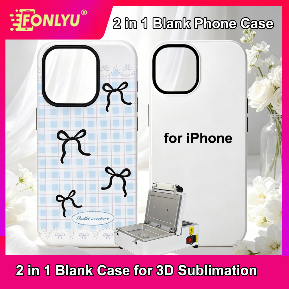 FONLYU 2 w 1 Puste Obudowy do  – Phone Case Blank Print recenzja i cena