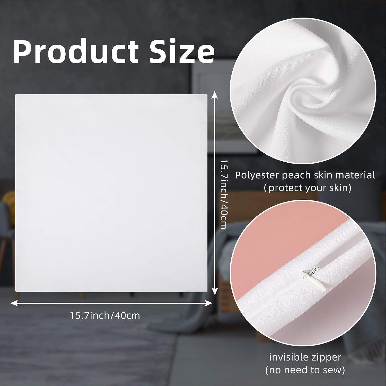 4 szt. Półfabrykaty sublimacyj – Pillow Cover Sublimation recenzja i cena