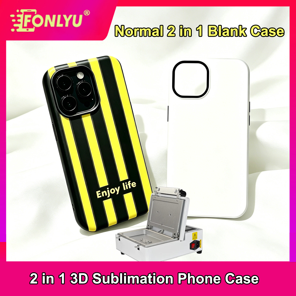 FONLYU 10 szt. 2w1 Puste Obudo – Phone Case Blank Print recenzja i cena