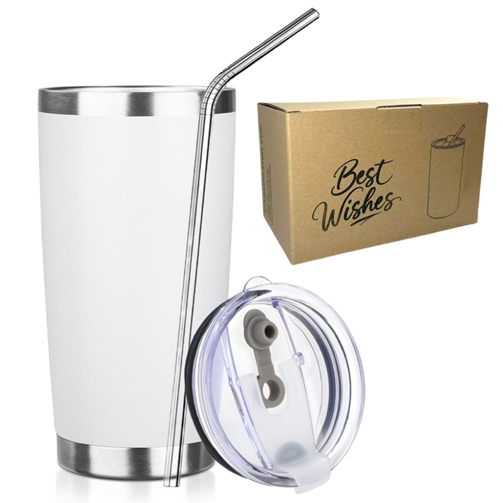 Kubek termiczny 20oz z pokrywk – Tumbler 20Oz White recenzja i cena