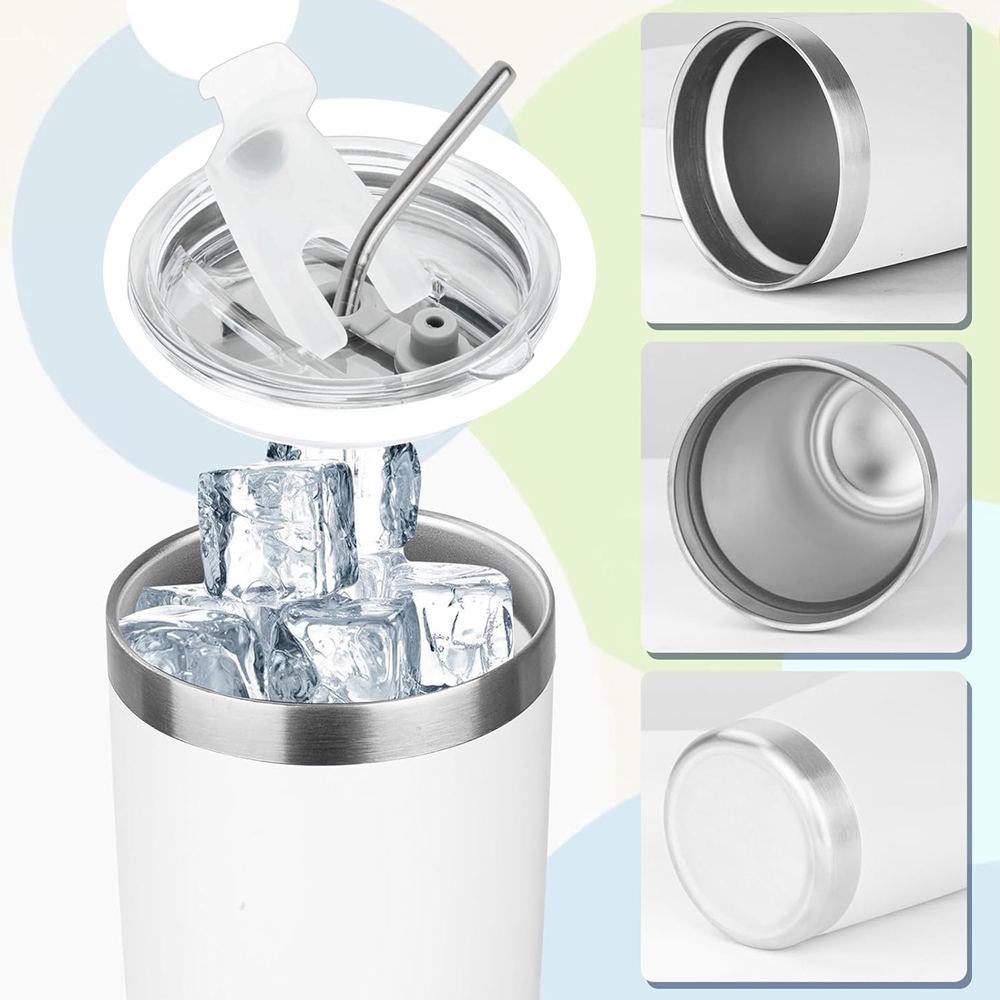 Kubek termiczny 20oz z pokrywk – Tumbler 20Oz White recenzja i cena