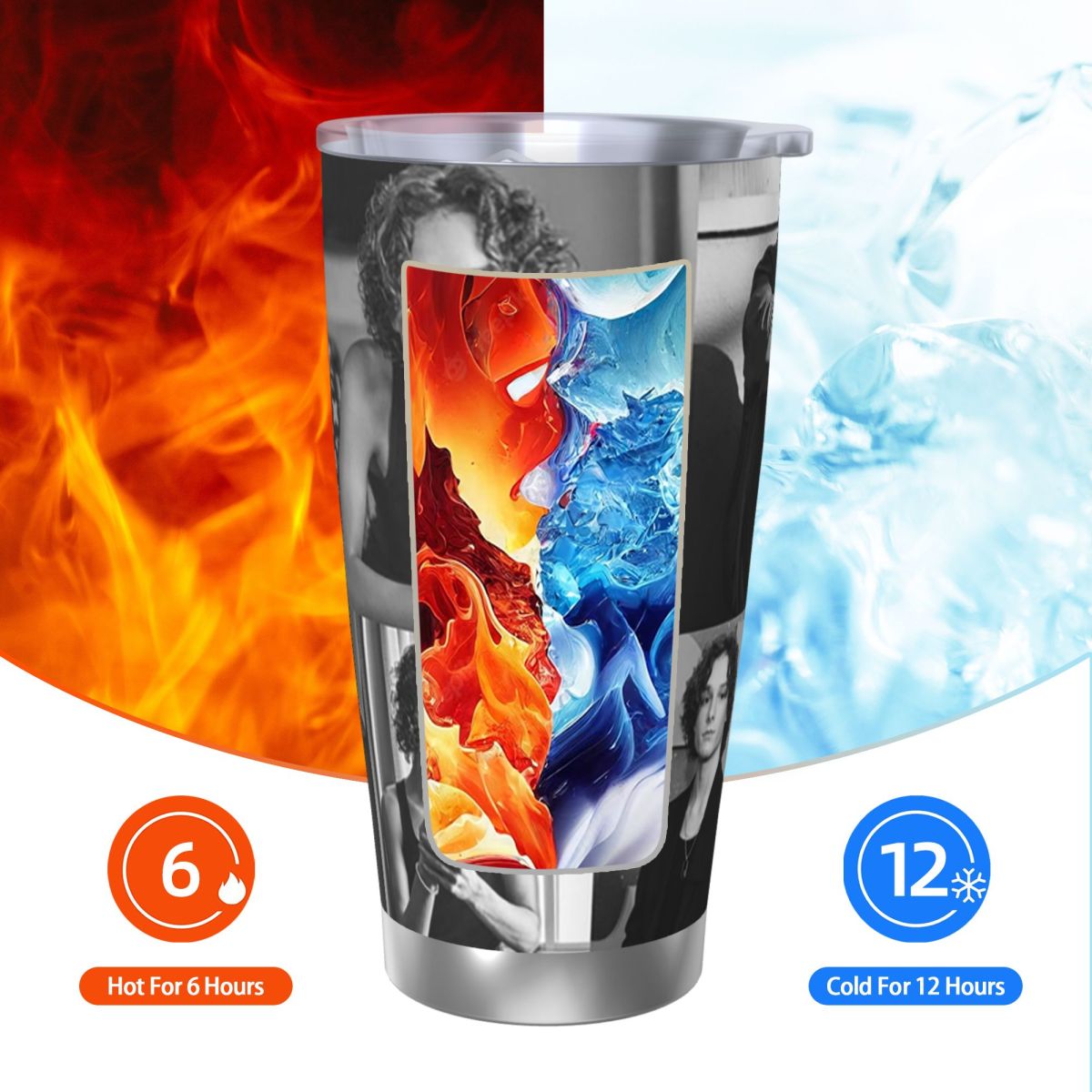 Kubek Termiczny Ze Stali Nierd – Tumbler 20Oz White recenzja i cena